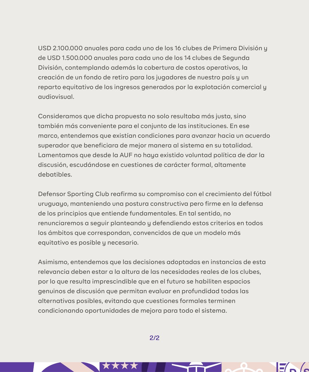 Defensor Sporting tweet media