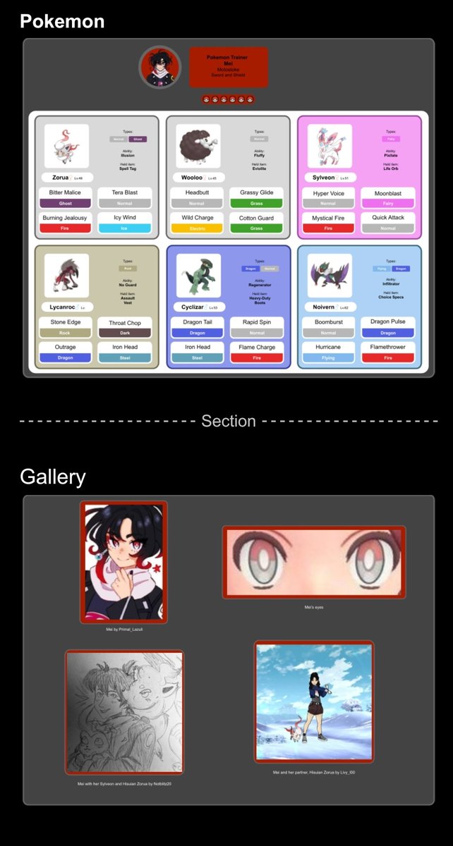 Mei | CEO of Hisuian Zorua tweet media