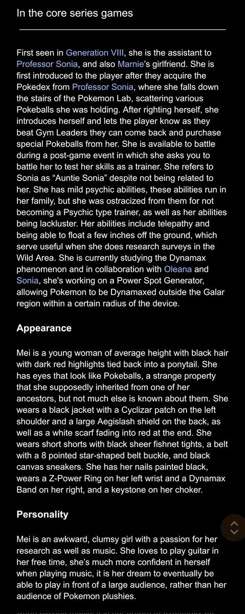 Mei | CEO of Hisuian Zorua tweet media