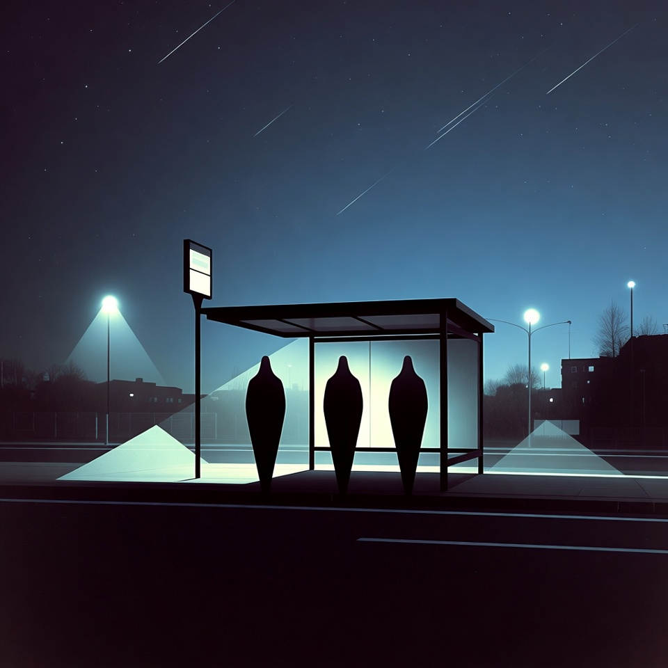 > night_mode: enabled
> traffic: none
> something remained

#digitalart #nightvibes #surrealart #minimalism #aiart