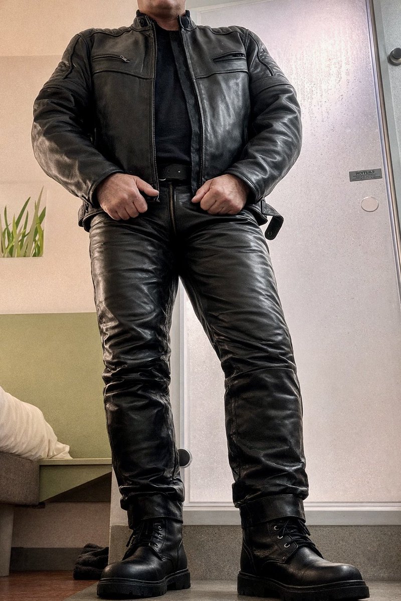 Tonk4Toy's tweet photo. Who loves the feel and smell of leather 😜 https://t.co/hsS1n5AGOX