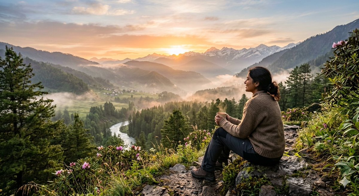 KantRavi69859's tweet image. "पक्षियों का चहचहाना, ठंडी हवा और उगते सूरज की लालिमा... प्रकृति से बेहतर कोई संगीत नहीं है। अपनी सुबह को सुकून भरा बनाएं। 🍃🌅
​#Nature #Serenity #MorningInspiration #सुप्रभात"