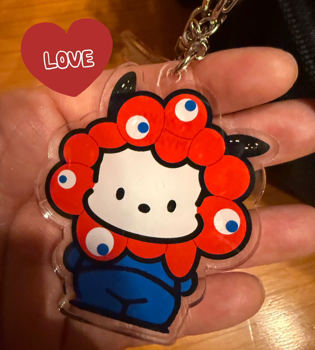 omoware_chiemi's tweet photo. おはようございます☀️
サンリオでは、ポチャッコが一番好き🥰
昨日の道中で見つけてGETしたよ🫶
さぁ、今日も上野へ行くよ❣️

3月28日(土)うえの桜フェスタ 2026
【会場】上野恩賜公園
【時間】10:00~22:00
＊想ワレ出演は噴水広場 14:00〜予定

天気心配してたけど大丈夫そうやね😊
今日も一日よろしくお願いします💪✨