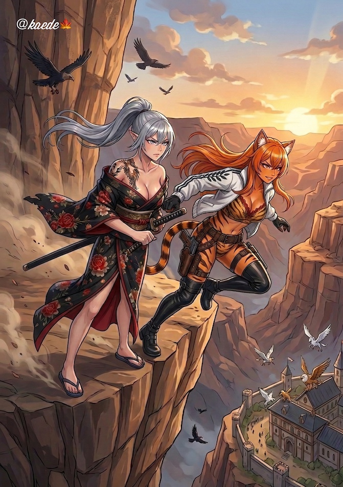 楓隆寿（カエデ・ルージュ） ＠妄想図鑑が世界を変える？〜異世界トランザニヤ物語〜 #イセトラ tweet media