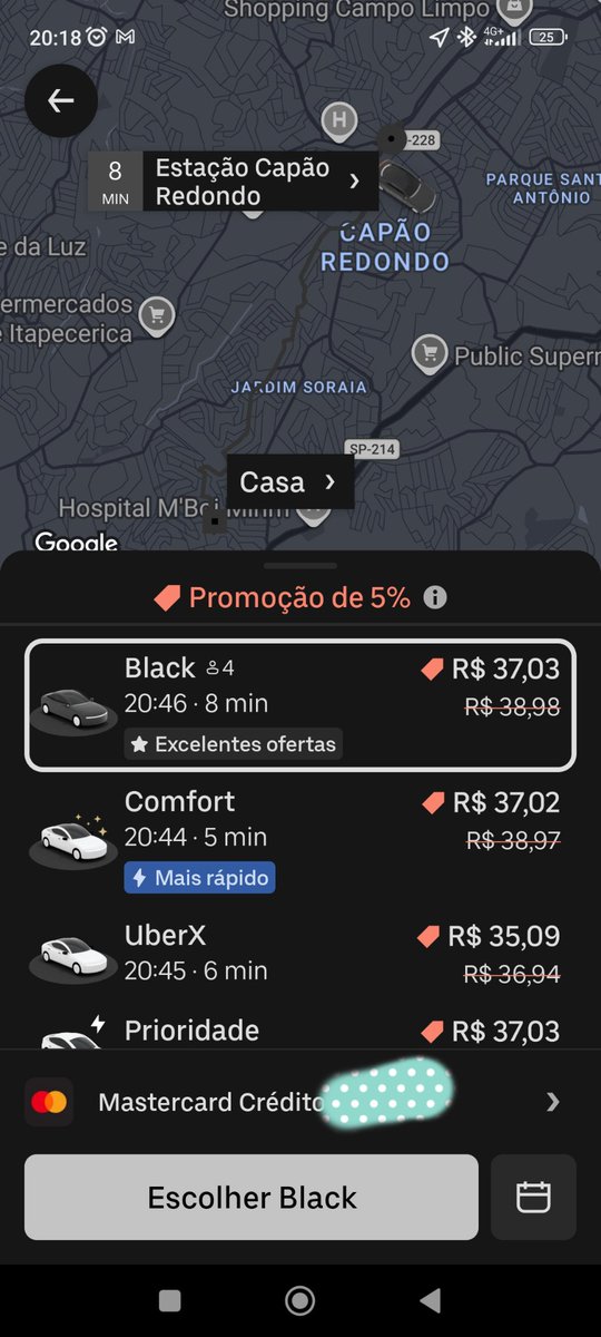 renatotars's tweet image. Poxa, @Uber_Support!! Me ajuda!! Na entrada é 20%, no pedido é 5%  ?!?!? #BDSP #UBER @Uber_Brasil