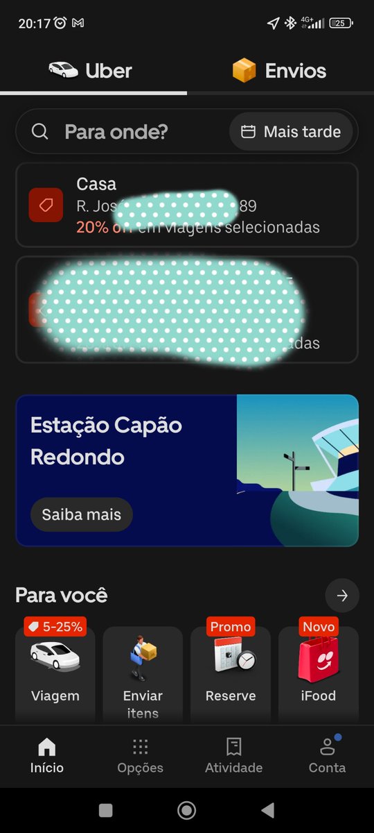 renatotars's tweet image. Poxa, @Uber_Support!! Me ajuda!! Na entrada é 20%, no pedido é 5%  ?!?!? #BDSP #UBER @Uber_Brasil