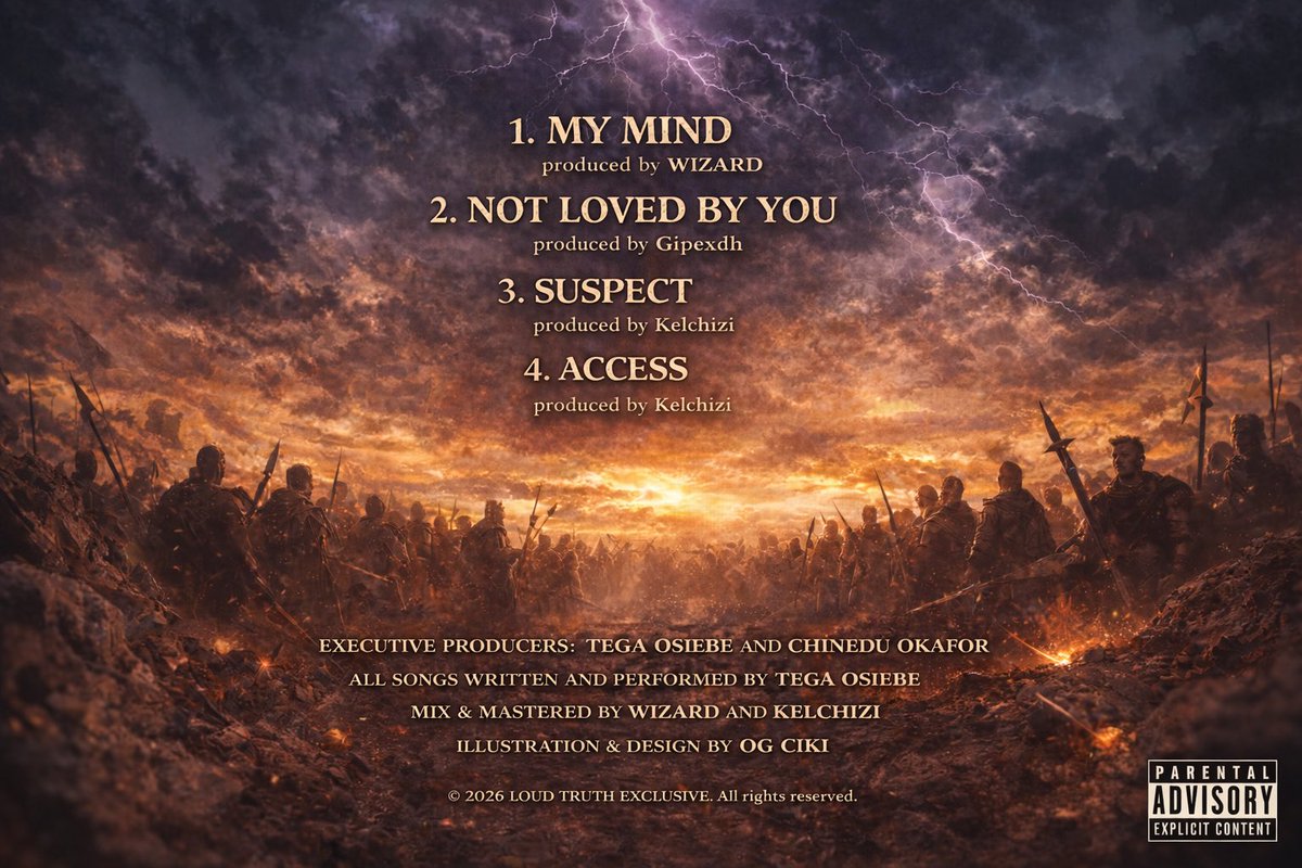 itskingterry's tweet photo. My first E.P 
Not Loved By You 
Now out on all platforms https://t.co/QdBgVqDJxA
