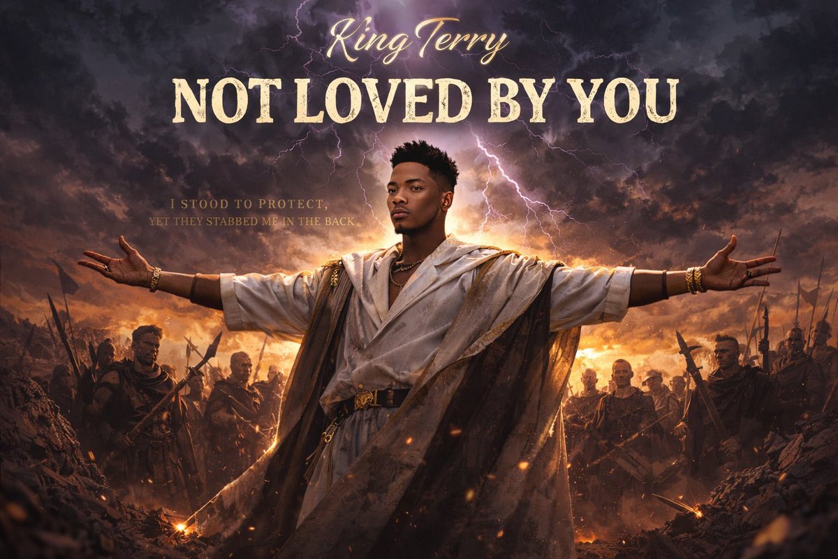 itskingterry's tweet photo. My first E.P 
Not Loved By You 
Now out on all platforms https://t.co/QdBgVqDJxA