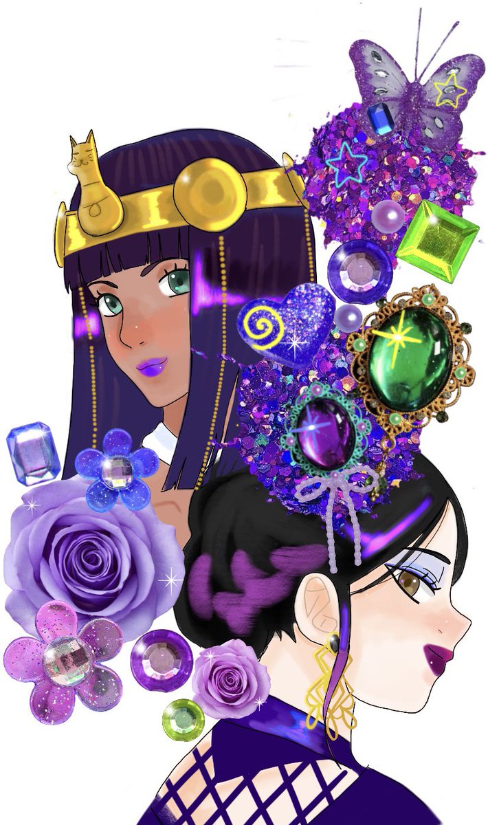 Hannah80131's tweet photo. 💜💚🔮⭐️✨ #TEKKEN #Zafina #streetfighter #menat https://t.co/EOWy59glK2