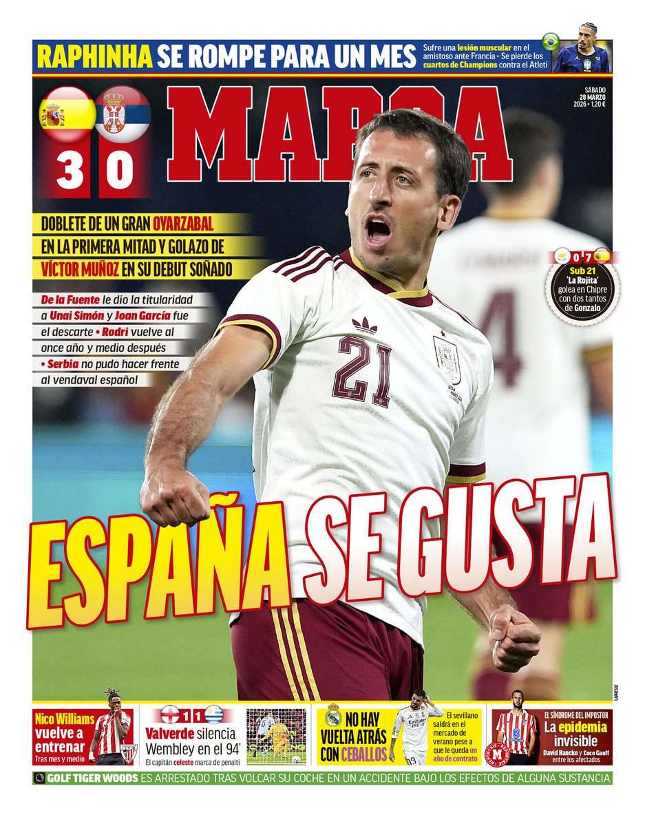 #LaPortada 🗞️ España se gusta