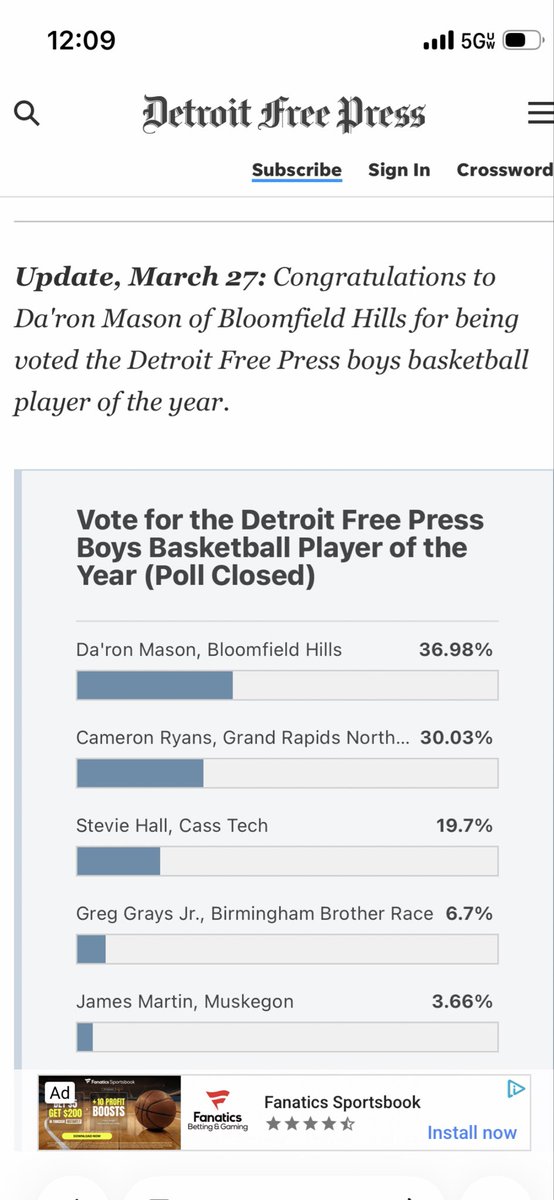 Bloomfield Hills High School Boys Basketball tweet media