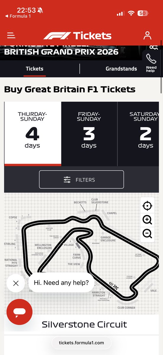 ivicstax's tweet photo. @F1 @F1Media went to buy some tickets and just letting you know you've got thursday down as thurday on the website https://t.co/w0Djv1Yp65