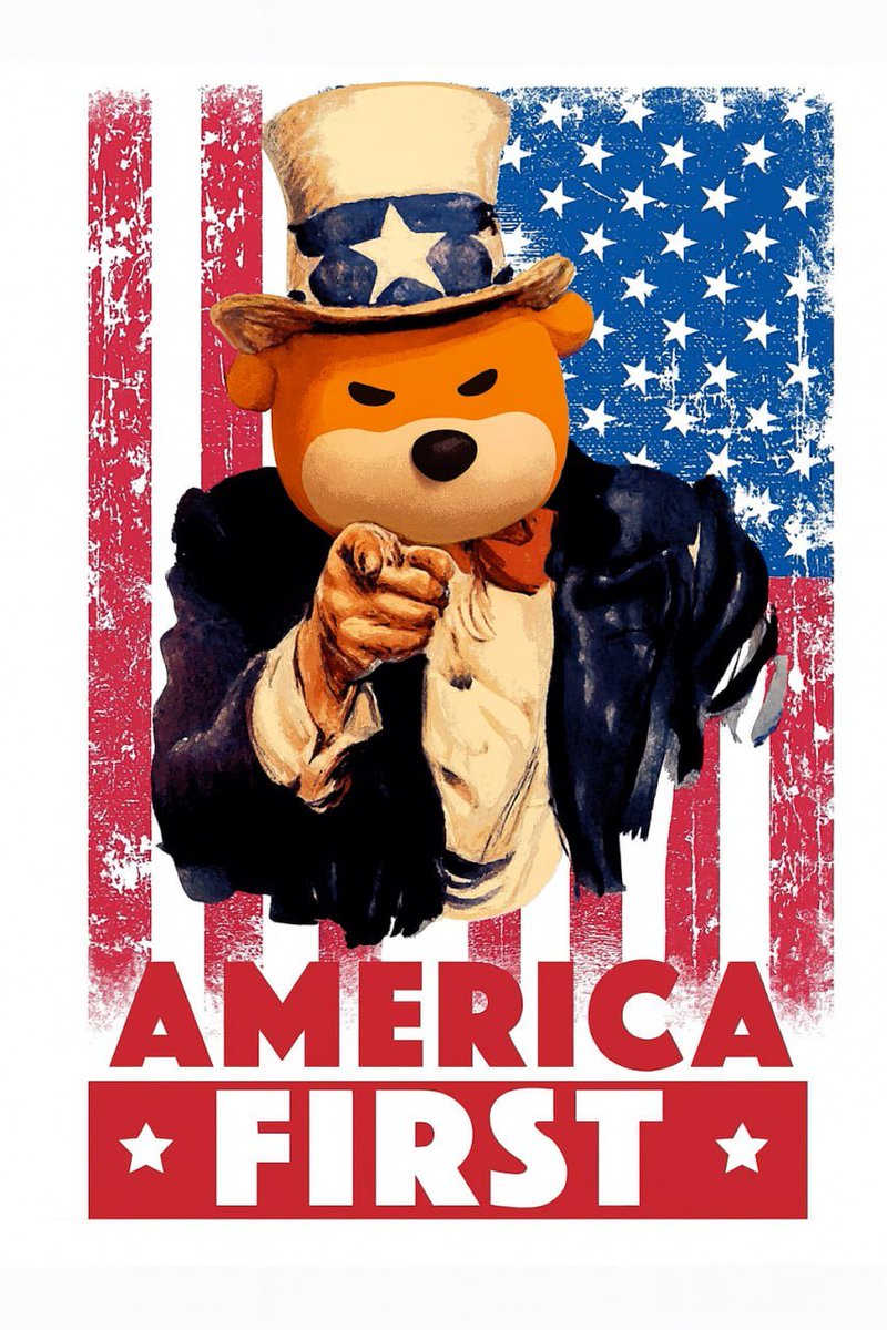 America First tweet media