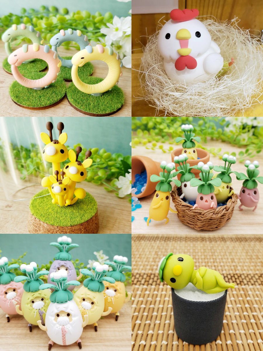 キッカケヤ＠粘土作家 tweet media