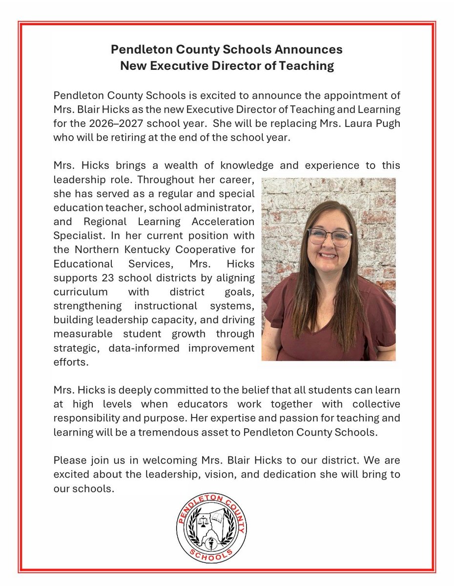 Pendleton County Schools tweet media