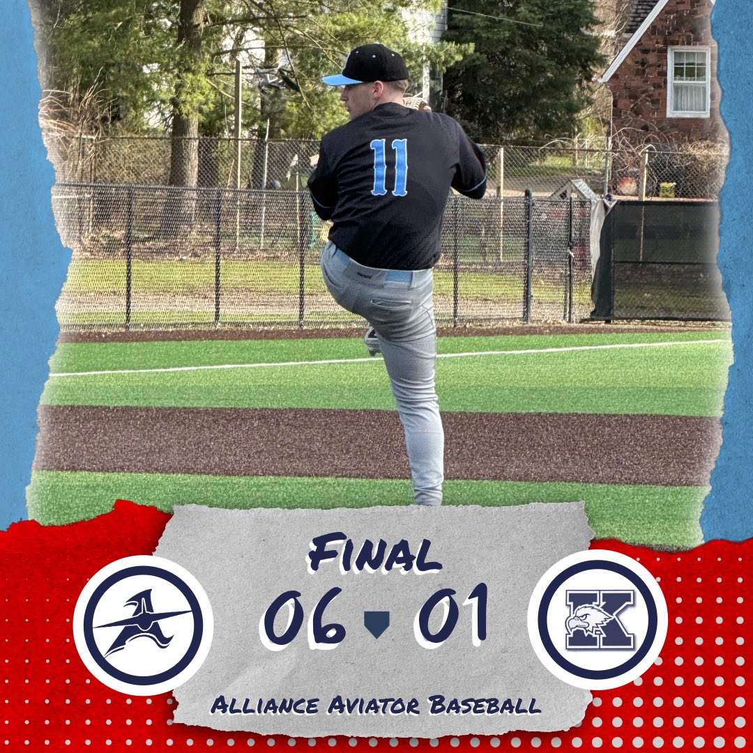 BaseballAviator's tweet photo. Alliance Varsity rolls to a 6–1 win over JFK. Offense tallies 11 hits—B. Davis (2 H, 2 RBI), L. Reese (2 H, 2 RBI), K. Hendershot (2 H). D. Fisk adds a triple &amp; scores. Team draws 5 BB, swipes 5 bags. Strong all-around performance. ⚾️ https://t.co/BZEG4Tlg4Y