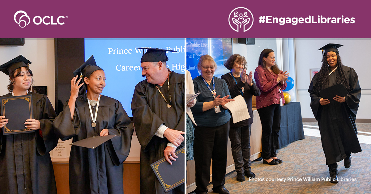 OCLC's tweet photo. #EngagedLibraries connect adults to diplomas and careers. 🎓 @PrinceWmLibrary is helping adults hit reset with Career Online High School, a free program for ages 20+ where they can earn a diploma plus a career certificate.
➡️ See the program in action: https://t.co/9TpjXGmsOG https://t.co/B2nGT4OehB