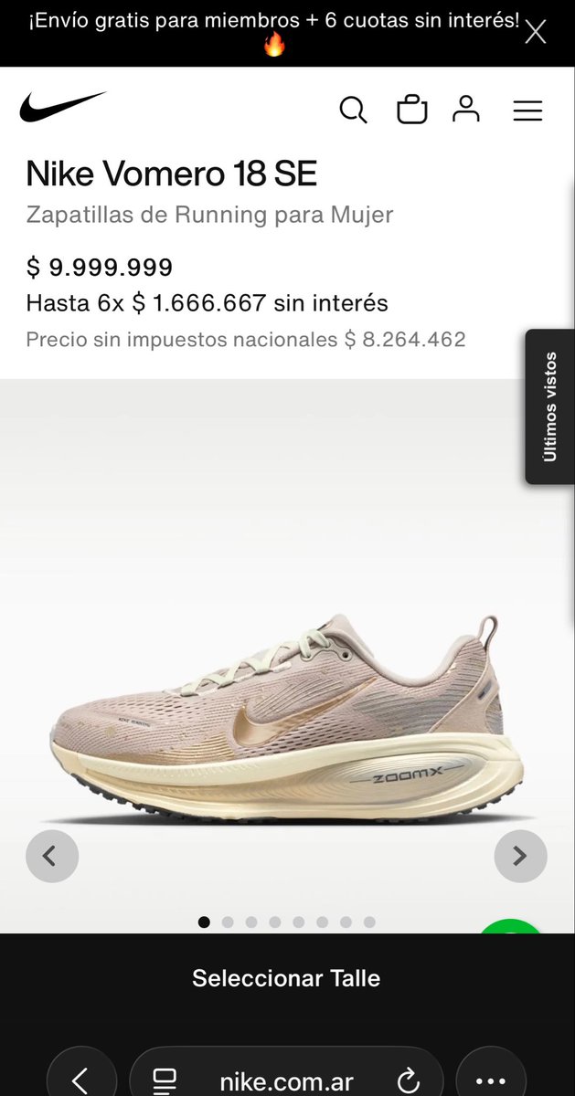 Chicos en serio 10millones unas zapas? Soy yo o los de Nike se mamaron