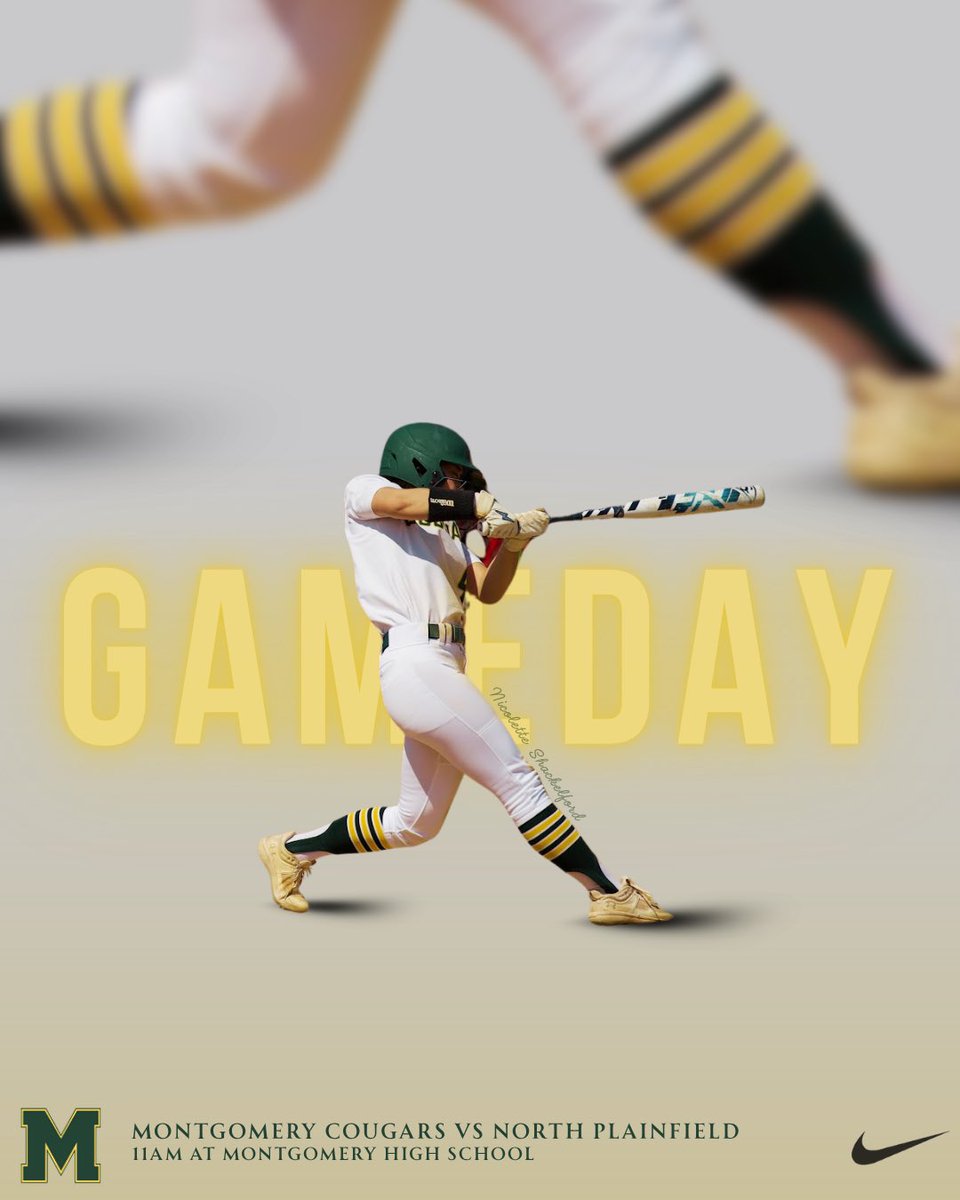 Montgomery_SB's tweet photo. Opening Day tomorrow!!
🆚 North Plainfield
⏰ 11am
📍 Cougar Country
@MHSCougarSports @PrincipalPino @SimeonPincus https://t.co/vzirNzpg5U