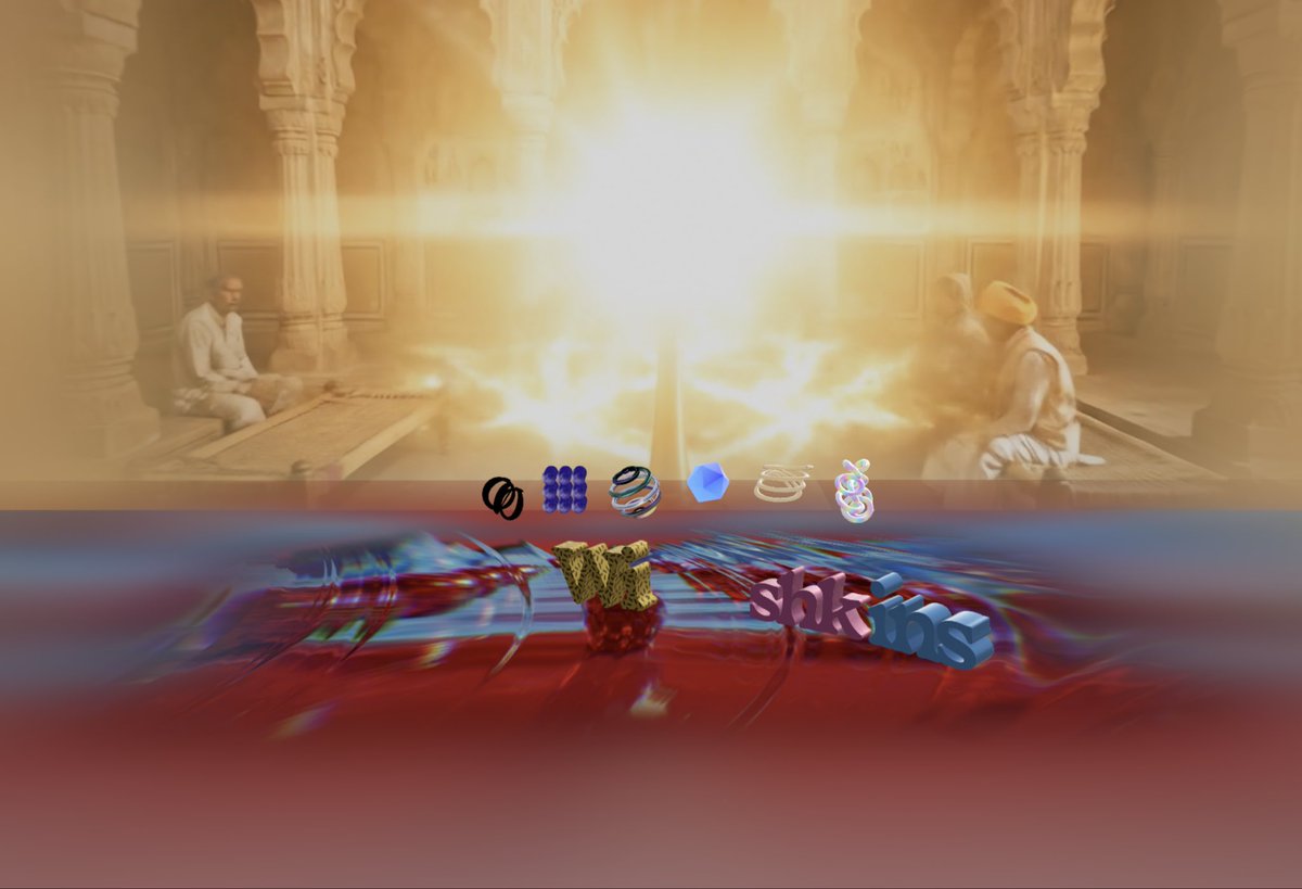 SageGodrei's tweet photo. WISHKINS is a fictional prequel to Chaturanga the ancient Indian game with mysterious beginnings said to be the beginnings of chess. In this immersive AR experience we meet 6 female characters hear their experience in a kinaesthetic time capsule and are invited to add a wish. https://t.co/9wAenNepXc