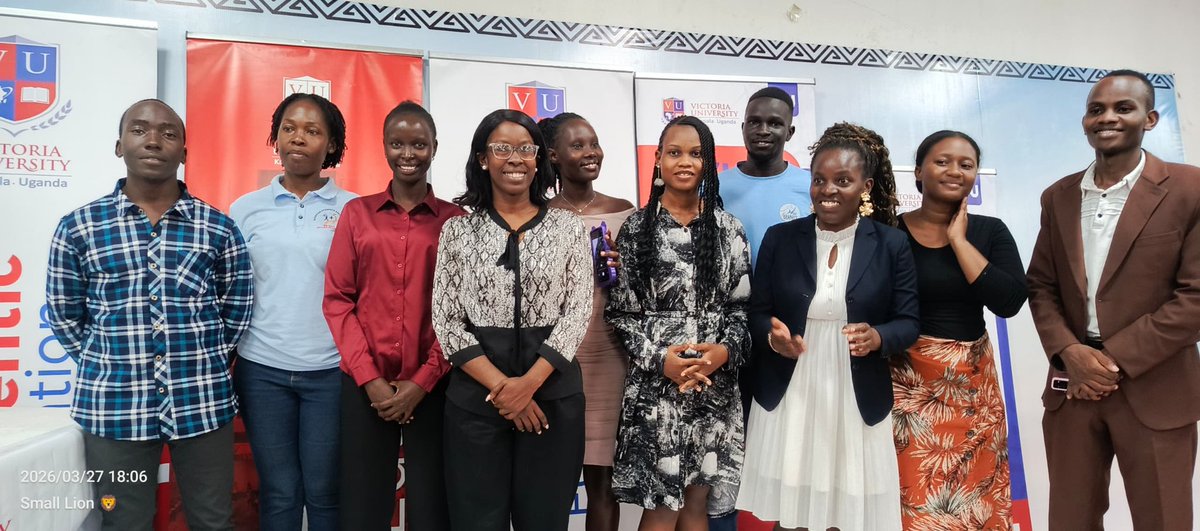 MaevaMiranda10's tweet photo. I am incredibly proud to have participated in the 2nd  National Nutrition Quiz today.A huge thanks to @VUKampala for hosting and allowing  educational events that truly advance knowledge in our field! #VictoriaUniversity https://t.co/tfbM7XDBPt