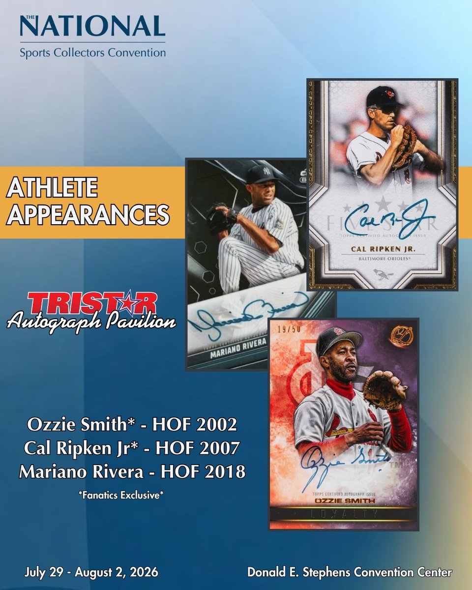 The National Sports Collectors Convention Inc. tweet media