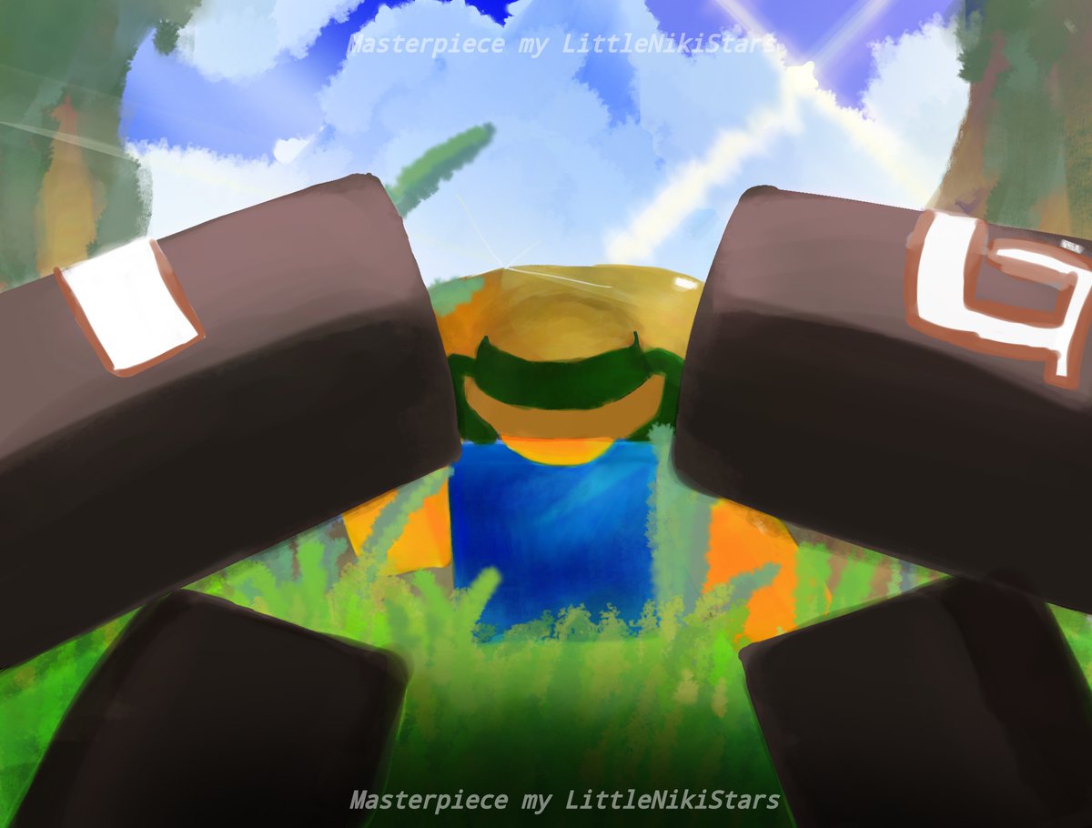 Eclipse_Niki's tweet photo. .
.
.
This is not romantic #Noob666 (Also not forsaken)
#Roblox #robloxfanart #robloxart https://t.co/DHvg2S2FcL