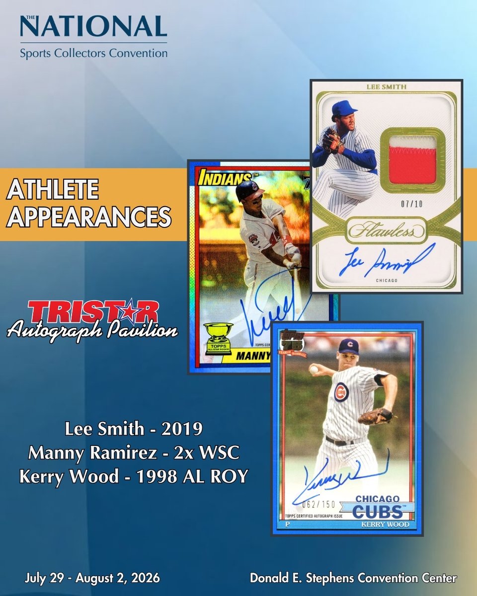 The National Sports Collectors Convention Inc. tweet media