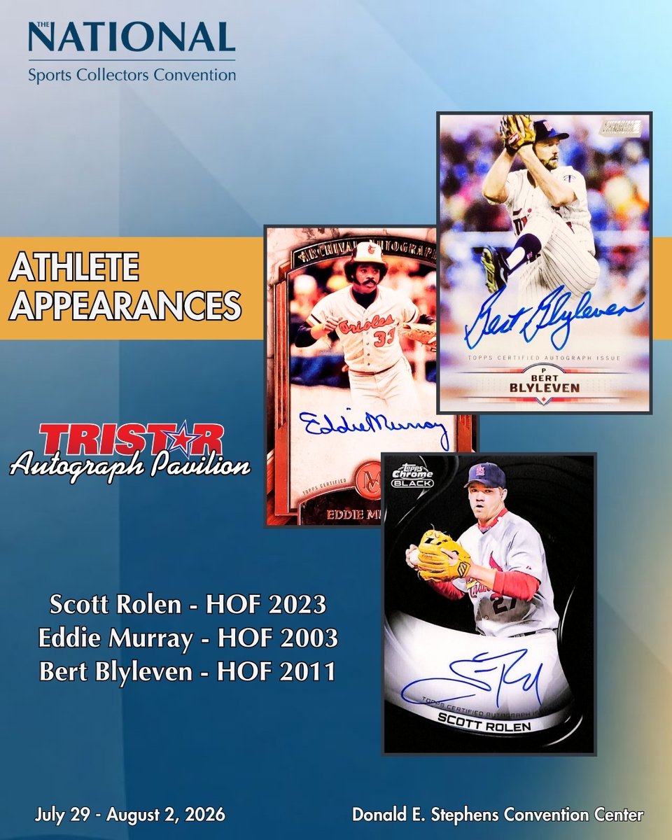 The National Sports Collectors Convention Inc. tweet media