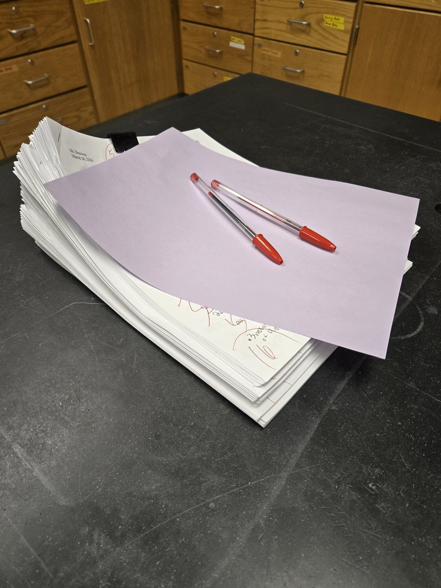 wnchem's tweet image. Yesterday's tests were graded and returned today. #FastFeedback
#ExplainYourReasoning
#ShowYourWork #ItTakesWhatItTakes