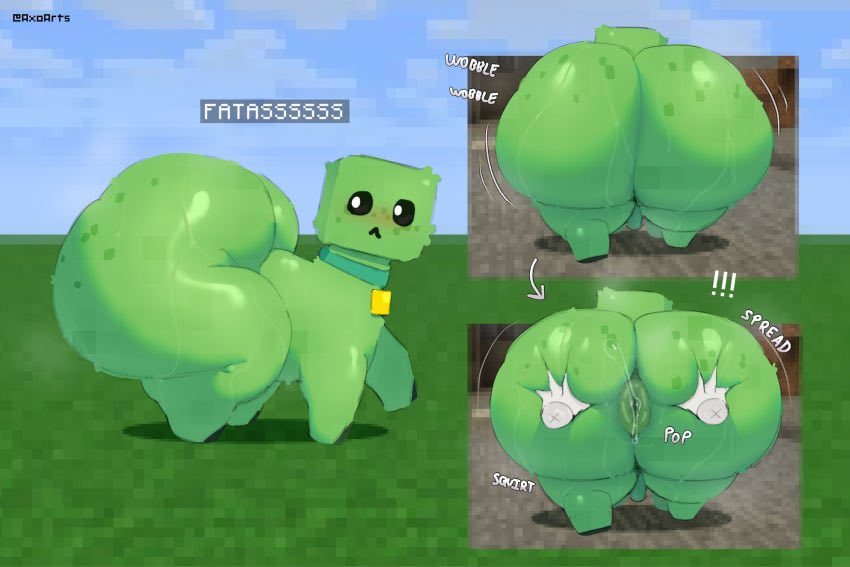 Steves_GoodWolf's tweet photo. Steve’s pet Creeper is sooo cute, his name is cute too!! https://t.co/ffpSCXAKra