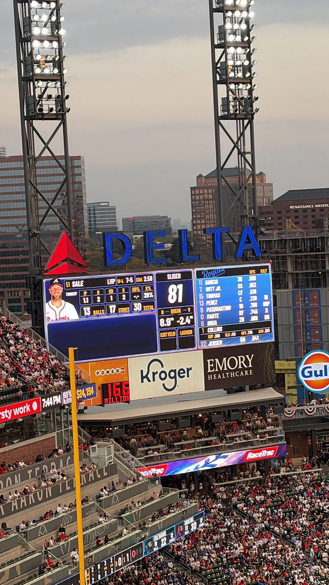 StatDeviated's tweet photo. Huge development in the Braves stadium https://t.co/o88jipxrVM