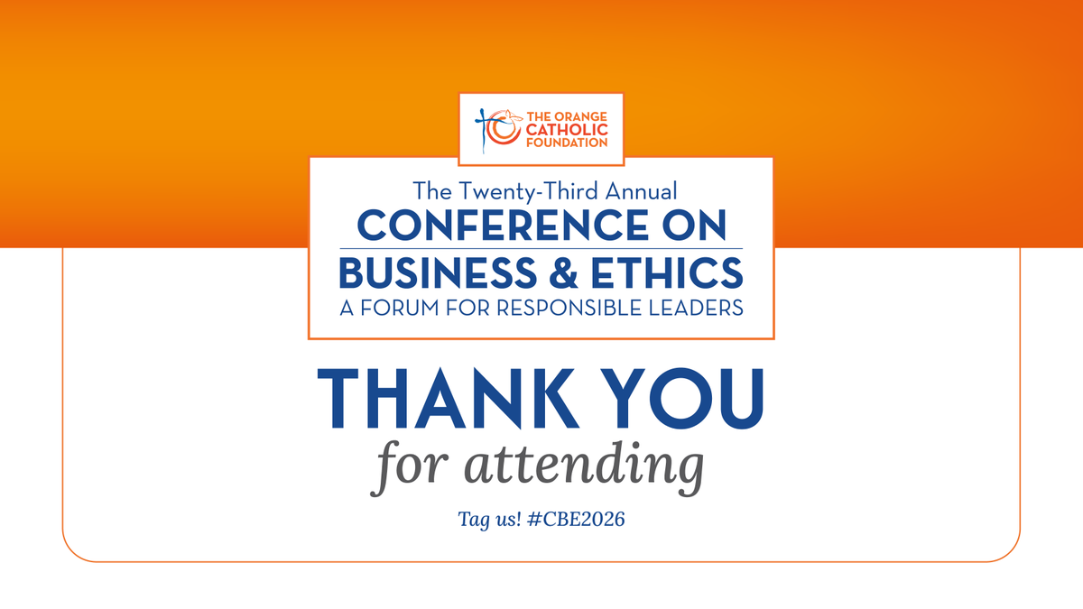 The Orange Catholic Foundation tweet media