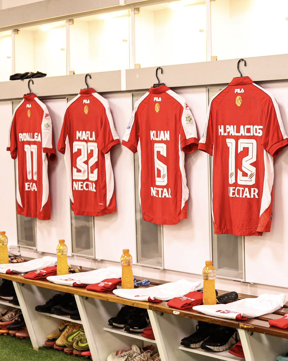 SantaFe's tweet photo. ¡Listo el camerino del León 🦁✅!

#VamosSantaFe https://t.co/p7lreKYYWZ