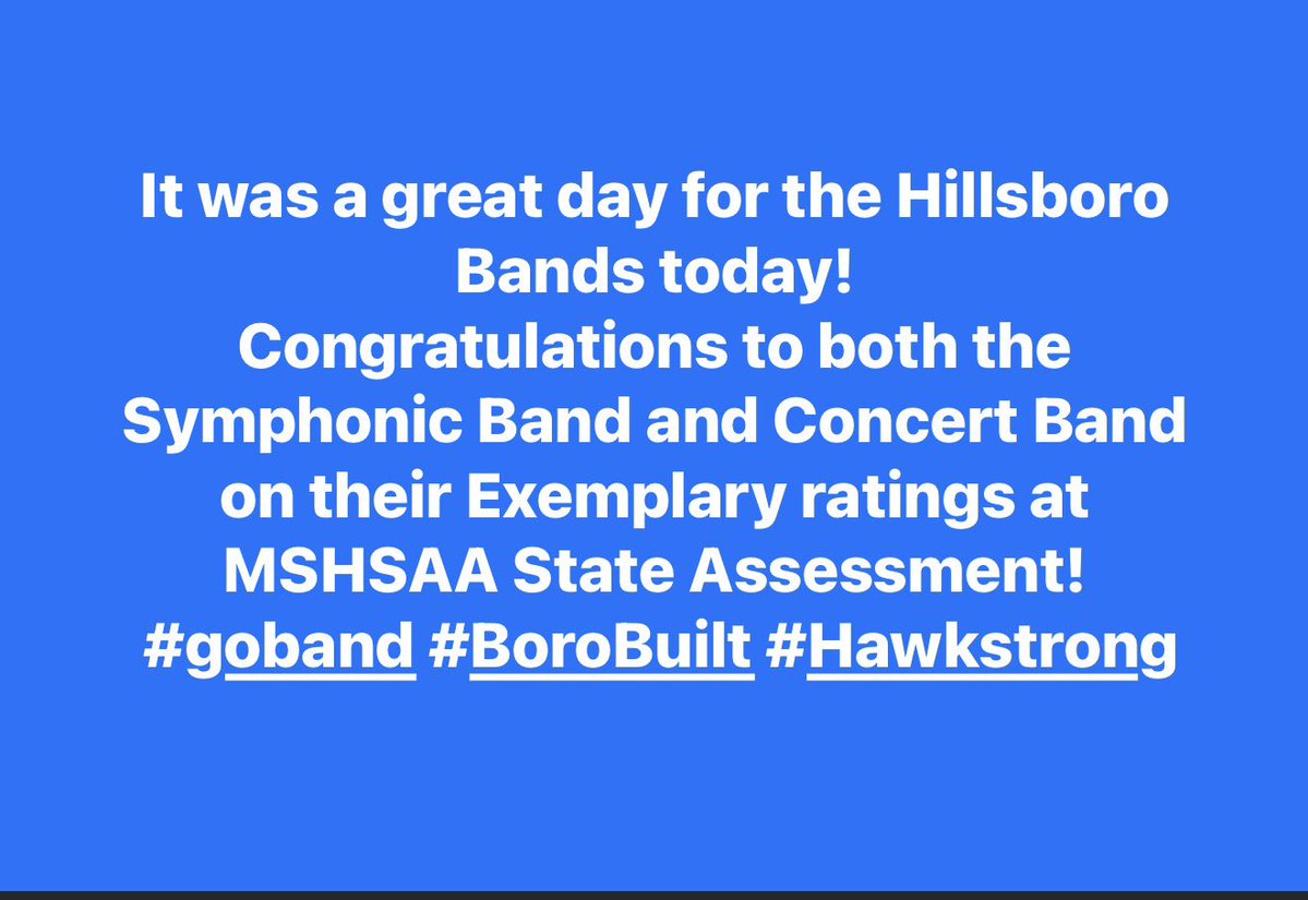 Hillsboro R-3 Bands tweet media