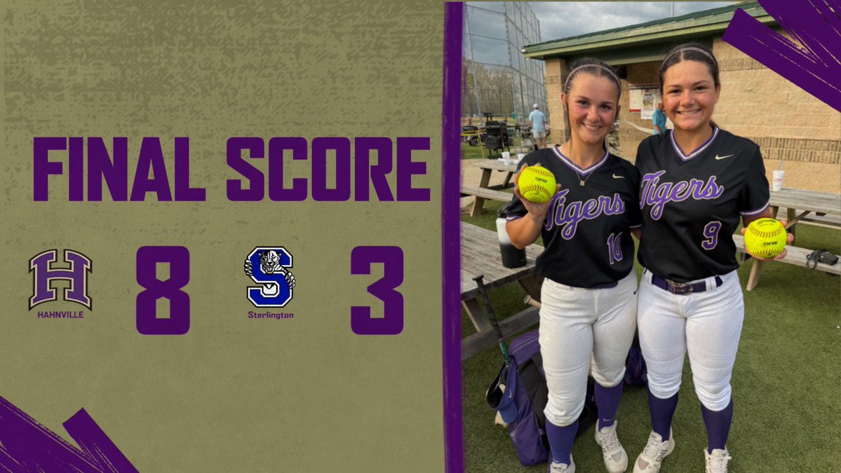 Hahnville High Softball tweet media
