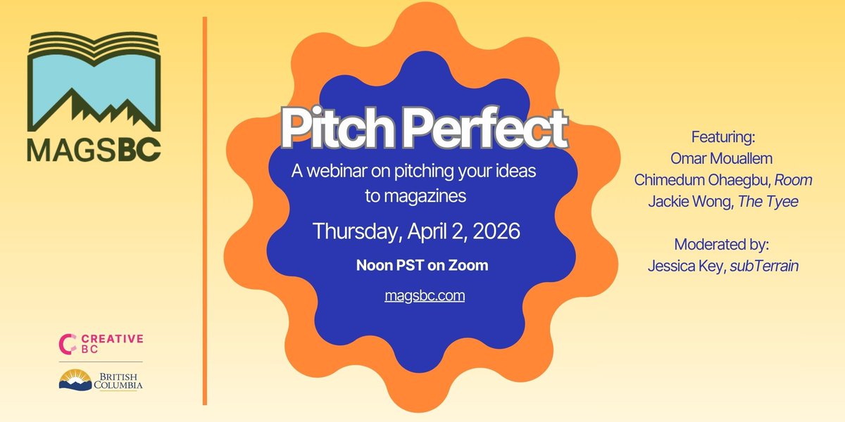 magsbc's tweet image. Have the perfect idea for a magazine, need 10 minutes of one-on-one time to pitch it?
Now’s your chance!
Join #editors &amp;amp; #writers for tips &amp;amp; tricks on pitching &amp;amp;   submitting your work online Apr 2, 12-1 p.m. PT
shorturl.at/NfeaL
#freelancers #journalists #gettingpublished