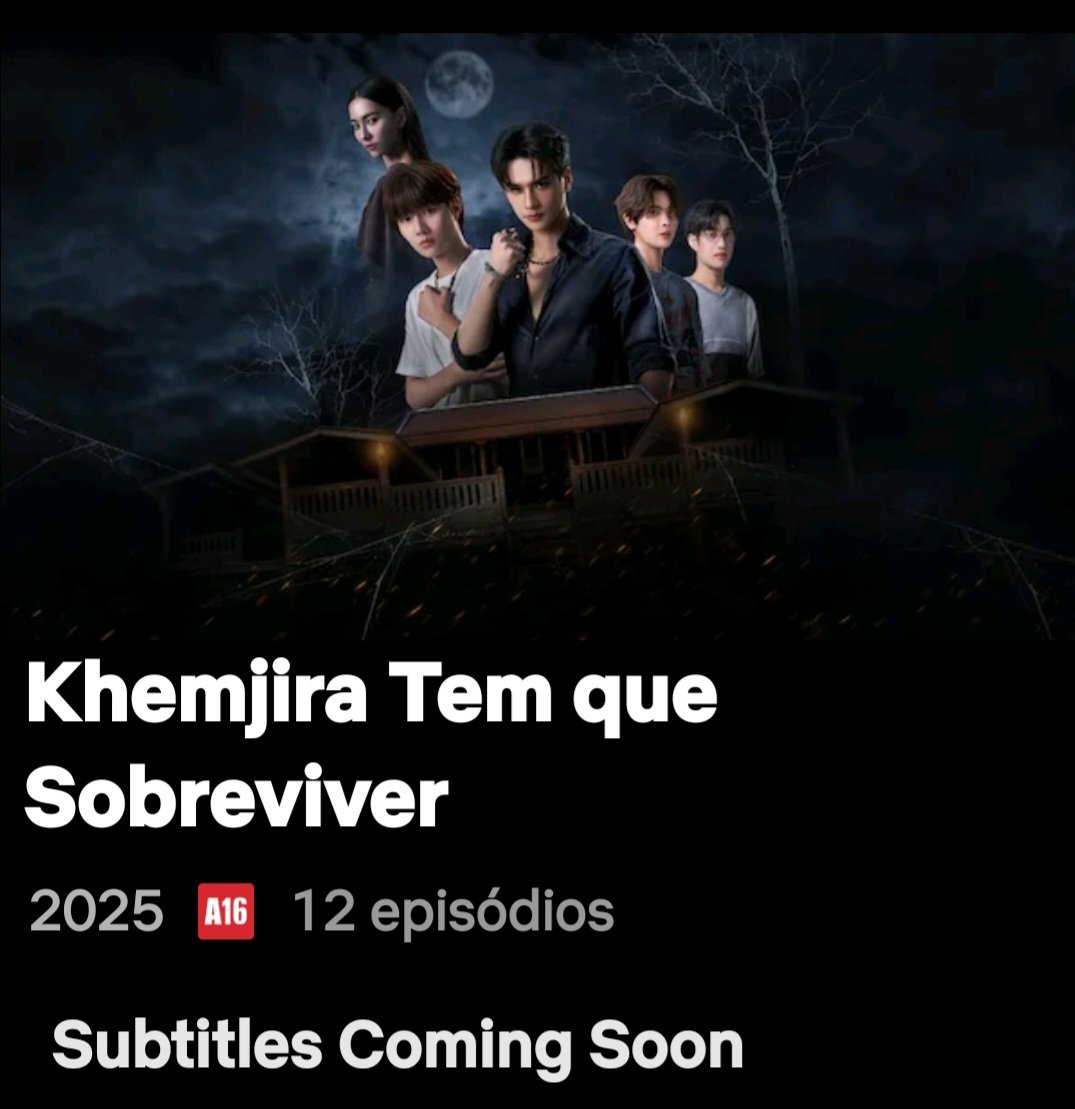🚨 WOW! Agora já é possível assistir #KhemjiraTheSeries na #NetflixBr! 

Por enquanto, a série ainda não conta com legendas em português.