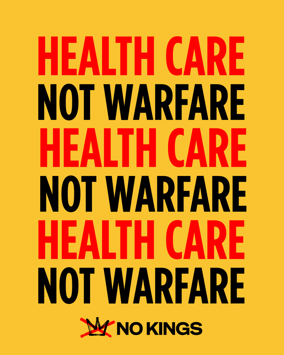 CalNurses's tweet image. From Sacramento to San Diego and beyond, #UnionStrong nurses are joining the #NoKings protests tomorrow. 

Whether it’s ICE terror in our neighborhoods or wars abroad that steal resources from the care our patients need, we’re marching to reject Trump’s authoritarian agenda!