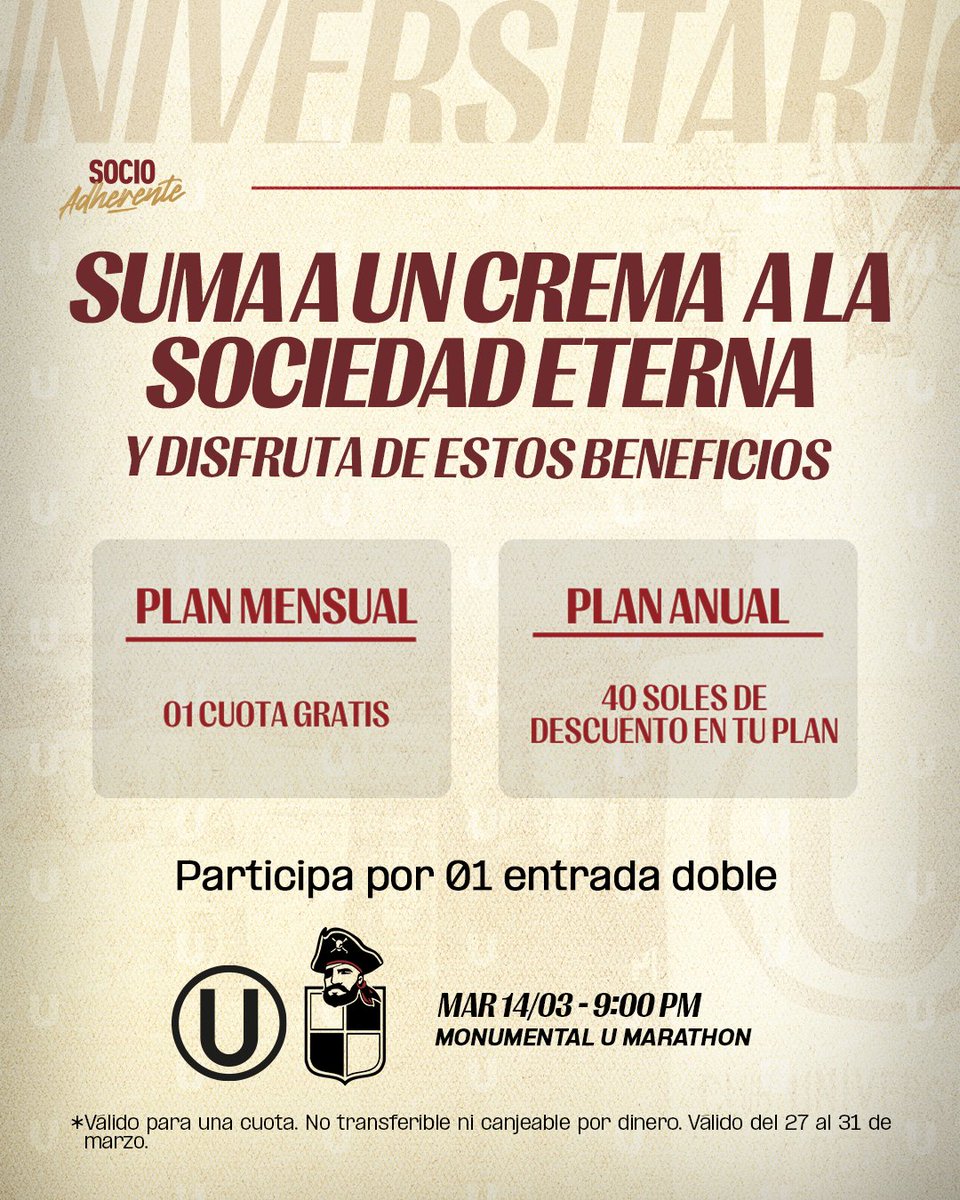 Universitario tweet media