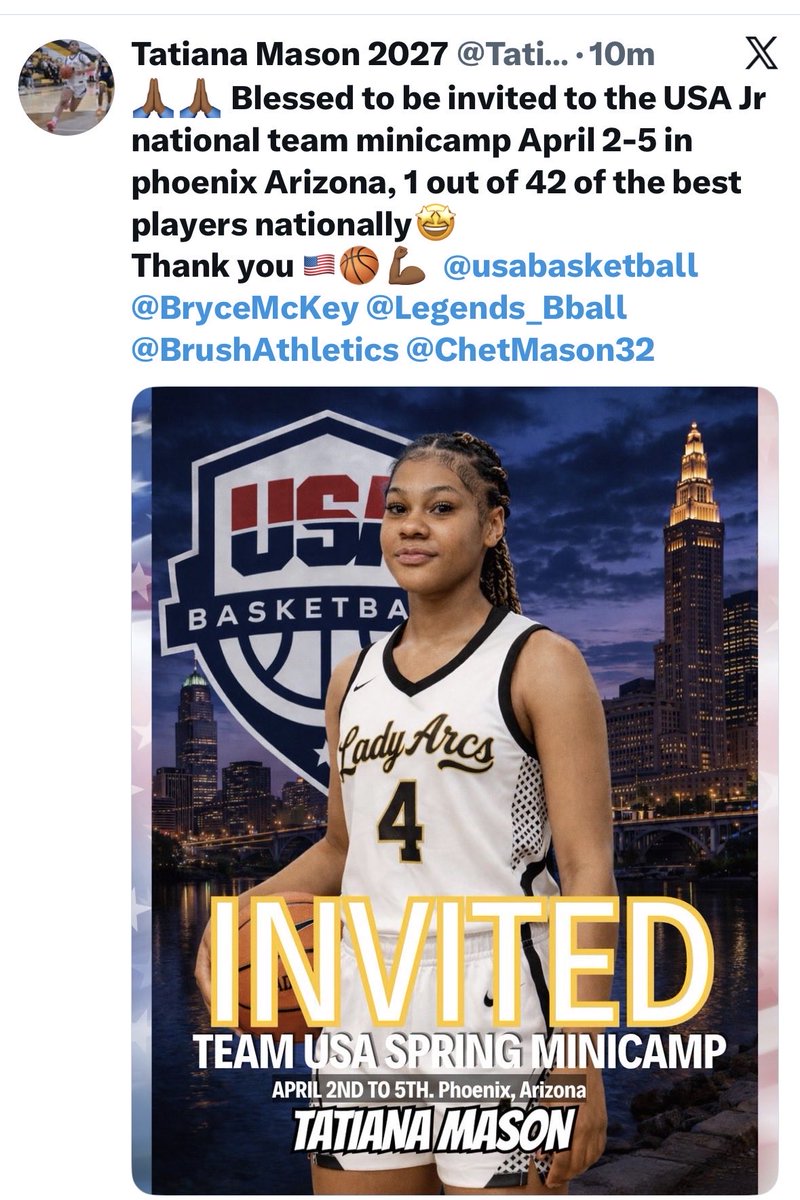 Brush Lady Arcs Basketball tweet media