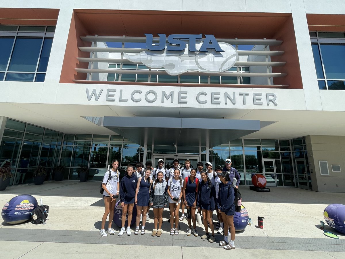 FMHS10S's tweet photo. Jags go 2-0 in Orlando at the USTA National Tennis Center today against Windermere (FL). Boys win 6-2, Girls win 5-1.  GO JAGS!!! https://t.co/m2xkTH6Gkt