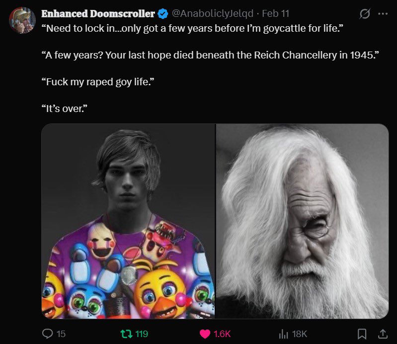 2nd temple veteran groyper tweet media