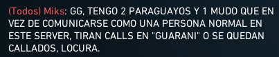 clave callear en guarani