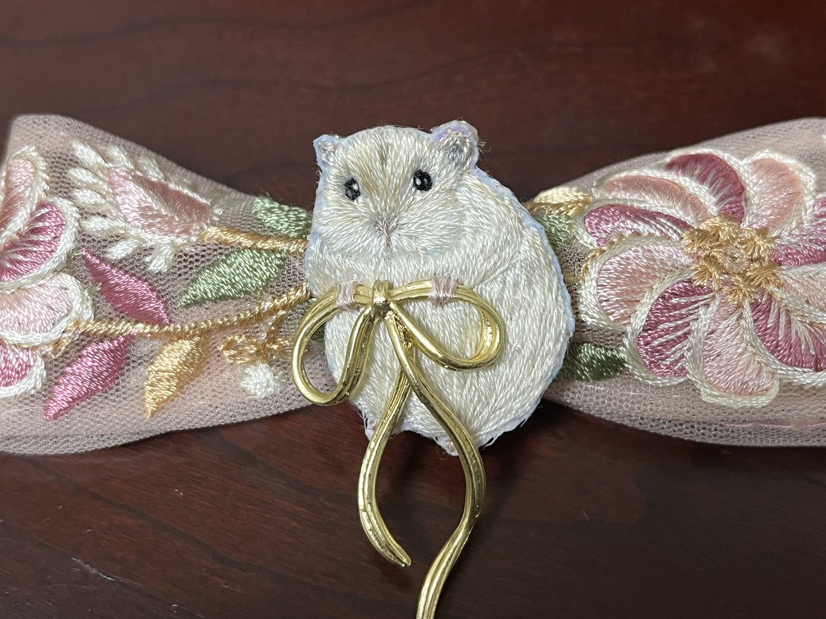 生き物刺繍屋hidden futong@通販お休み、再開未定 tweet media