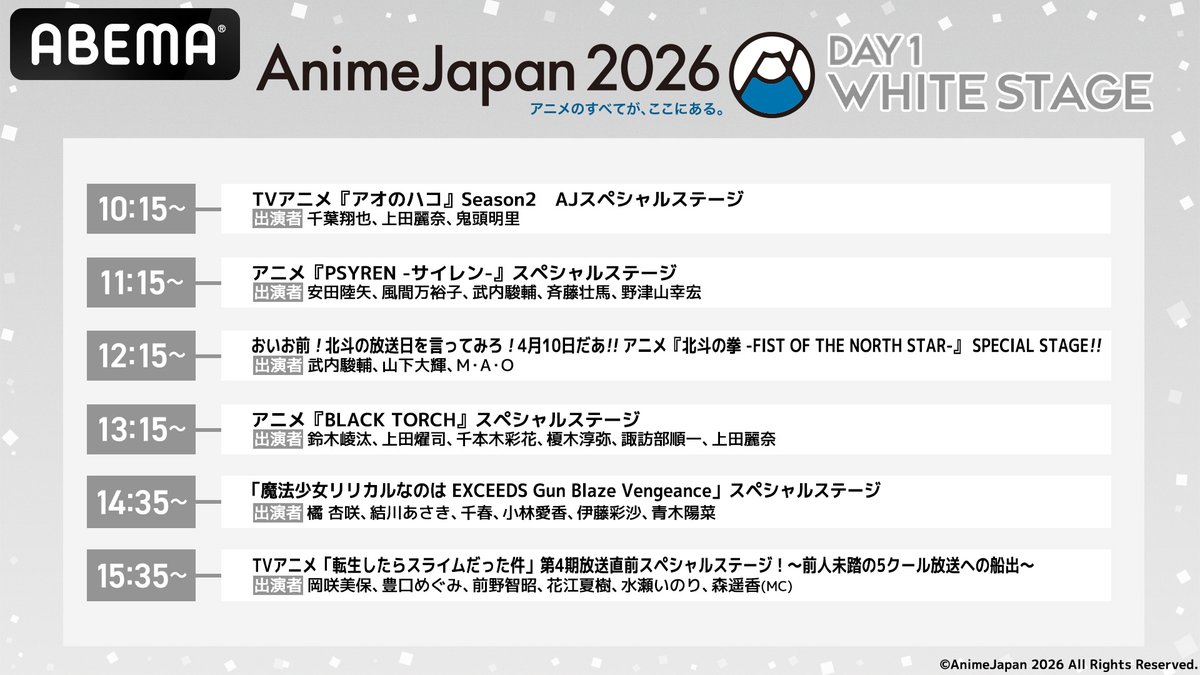 ABEMAアニメ(アベマ) tweet media