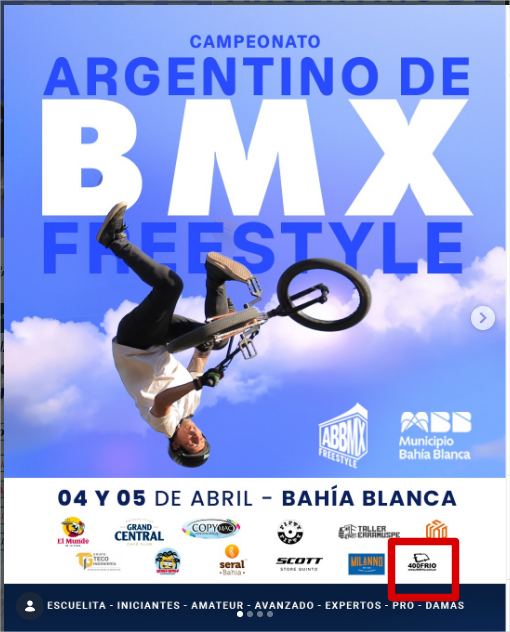 frioyacero's tweet photo. @400Frio con los "GRANDES" del BMX!!! https://t.co/CA7VBOVUsi