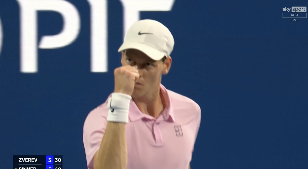 quindicizero's tweet photo. Zverev ha messo in campo l'84% di prime (16/19). 

Ha vinto l'81% di punti con la prima (13/16). 

Ha concesso solo una palla break. 

Risultato primo set? 

6-3 Sinner. 

P.S. 

81% di prime in campo per Sinner. https://t.co/7xXWpddZZa