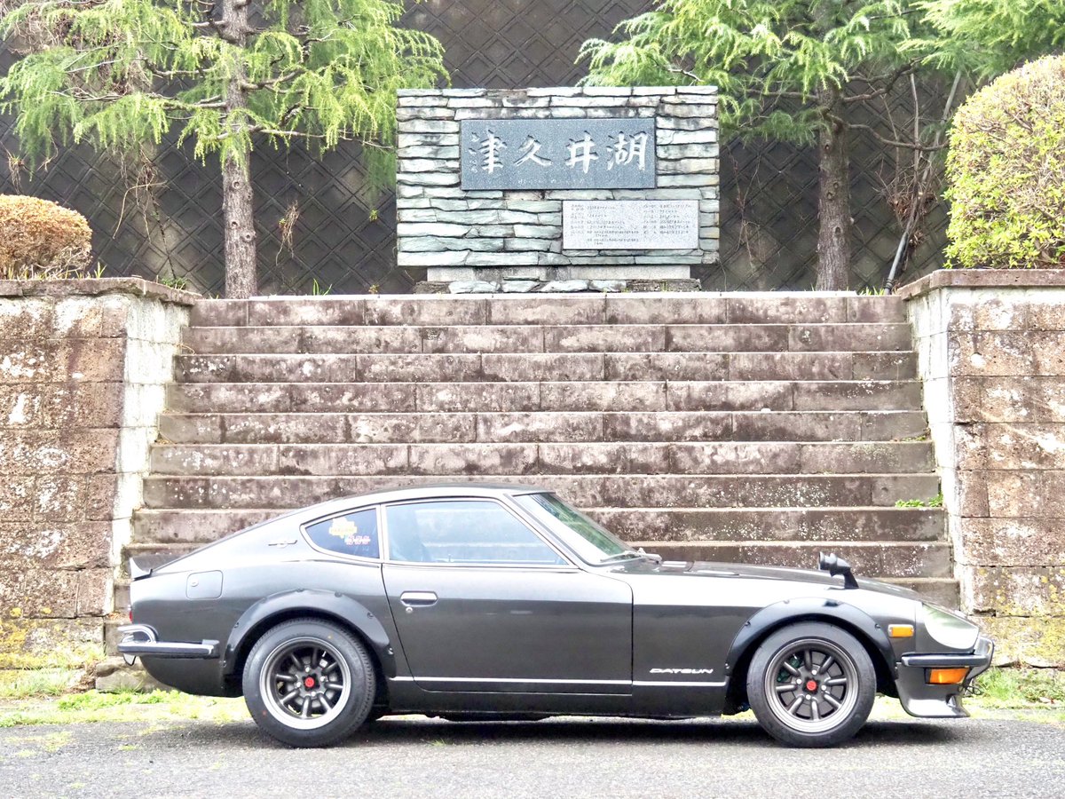 yasaimeijin0240's tweet image. 毎年この時期は津久井湖。🌸
おすすめの桜スポットです。🌸
#s30z #240z #津久井湖 #お花見スポット