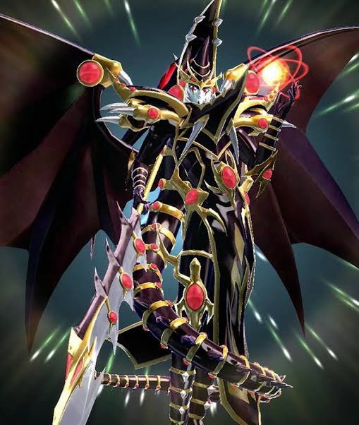 6121zero's tweet photo. 闇遊戯と遊戯、城之内の三人のブラマジと真紅眼の2体が融合した黒き竜の黒魔師『超魔導竜騎士－ドラグーン・オブ・レッドアイズ』✨…効果は破壊耐性と無効パワーアップ、1枚存在するだけでフィールド場に制圧する力を持って禁止牢獄経験もあり遊戯と城之内君の二人の絆のカードは胸熱だね🔥
#遊戯王DM https://t.co/wBt4pjUjOo